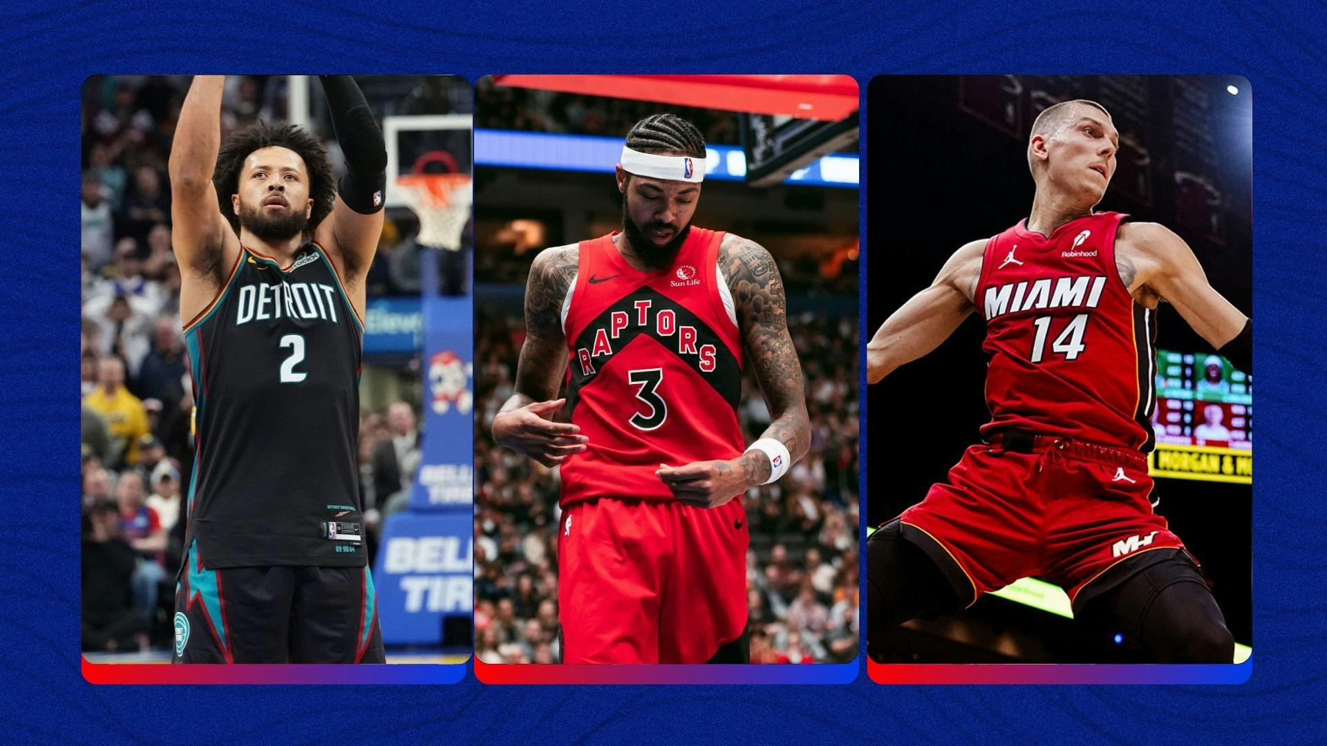 Coast-to-Coast: Red-hot Pistons, Raptors, Heat surge as unlikely East top trio